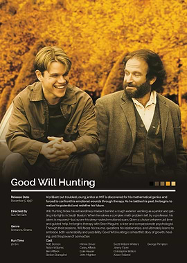 Good Will Hunting Movie Poster