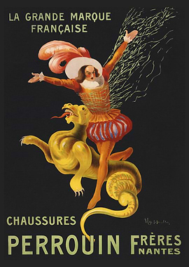 Chaussures Perrouin frères by Leonetto Cappiello