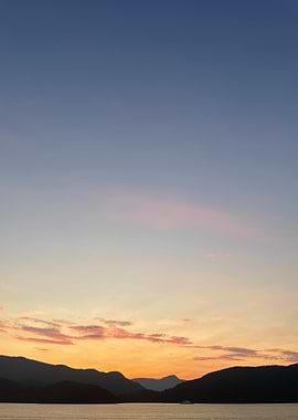 Sunset Horseshoe Bay, Vancouver