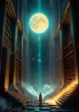 Moonlit Library