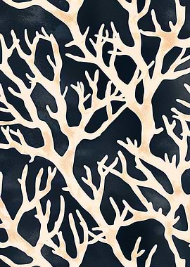 Coral Branch Pattern