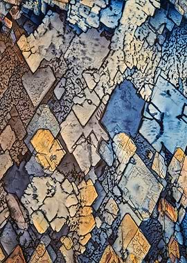 Abstract Crystal Pattern