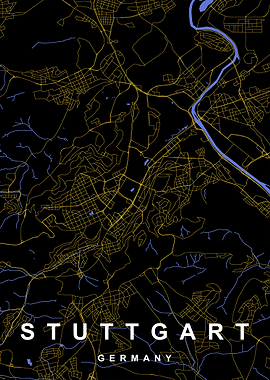 Stuttgart City Map
