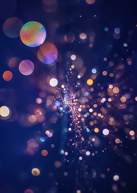 Abstract Bokeh Lights
