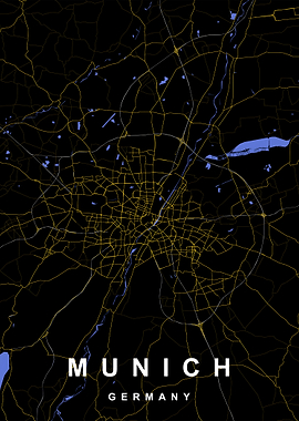 Munich City Map