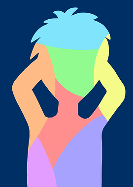 Abstract Colorful Figure