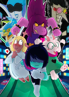 Deltarune Game Poster