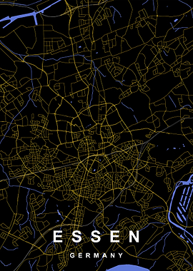 Essen City Map
