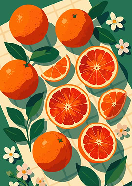 Blood Orange – A Stylized Tablescape