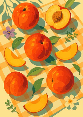 Nectarine – A Stylized Tablescape