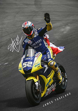 James Toseland Yamaha Motorcycle