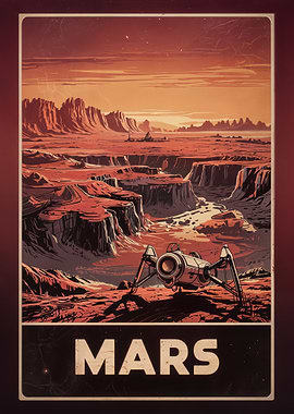 Mars Poster