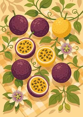 Passion Fruit – A Stylized Tablescape