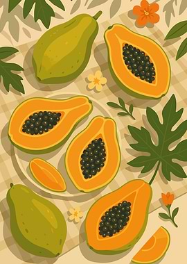 Papaya – A Stylized Tablescape
