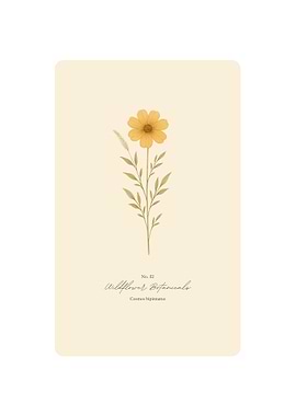 Wildflower Botanical Print