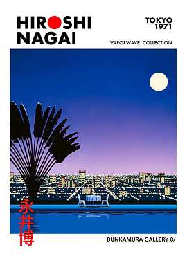 Hiroshi Nagai Vaporwave Art
