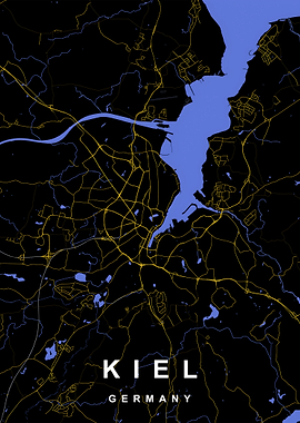 Kiel, Germany Map