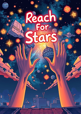 Reach for Stars Illustration