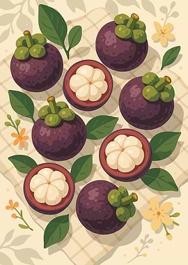 Mangosteen – A Stylized Tablescape