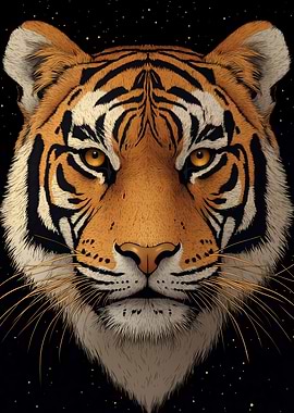 Tiger Portrait Animal