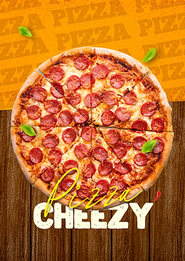 Pepperoni Pizza with Cheese