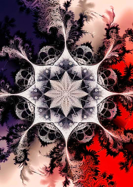 Abstract Fractal Star