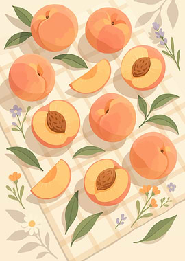 Peach – A Stylized Tablescape