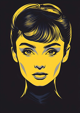 Audrey Hepburn design Fan Art