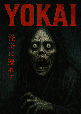 Yokai Horror Poster