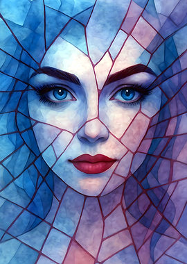 Woman the Symboll of Emotional Resilience