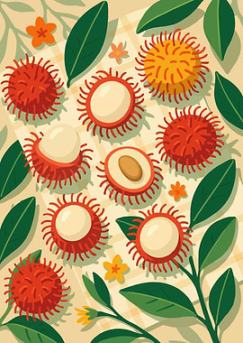 Rambutan – A Stylized Tablescape