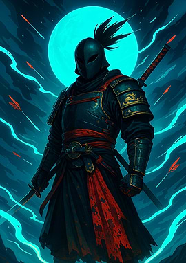 Samurai Warrior Digital Art