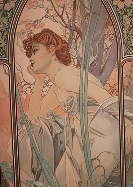 Art Nouveau Woman