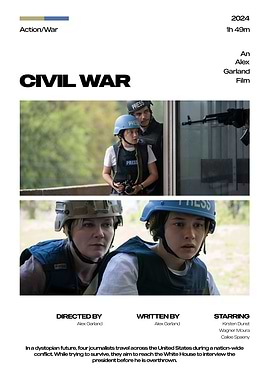 Civil War Movie Poster