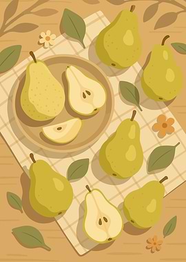 Pear – A Stylized Tablescape