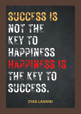 Happiness is Key to Success