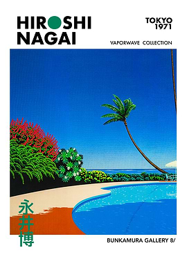 Hiroshi Nagai Vaporwave Art