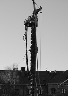 Construction Drill Rig
