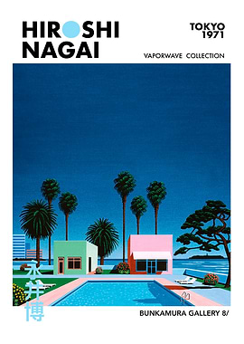 Hiroshi Nagai Vaporwave Art