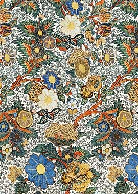 Floral Embroidery Pattern