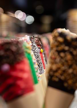 Chocolate Covered Pretzel Rods