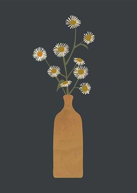 Daisies in Vase
