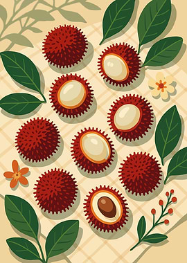 Pulasan – A Stylized Tablescape