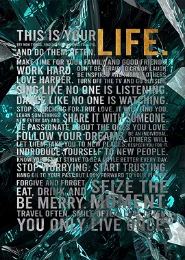 Life Quote Poster