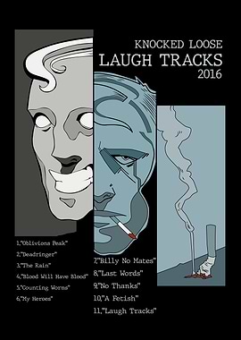 Knocked Loose Laugh Tracks Album Cover