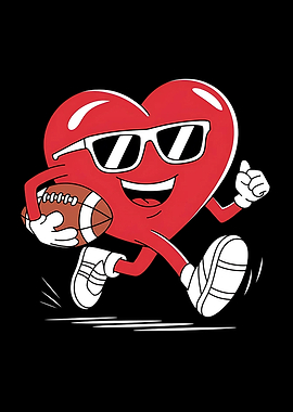 Football Love Valentine