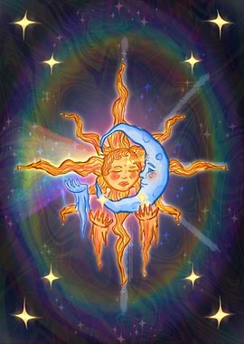 Sun and Moon- One light