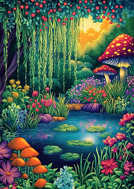 Enchanted Forest Pond
