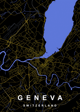 Geneva City Map