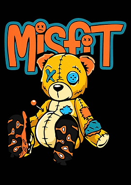 Misfit Teddy Bear